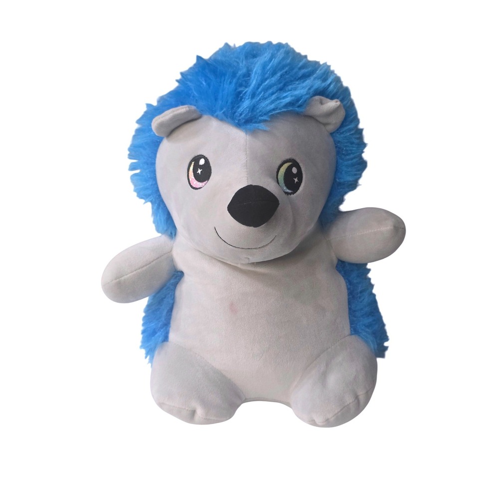 Toy Box Blue Hedgehog Plush Stuffed Animal Greenbrier International Anime Eyes